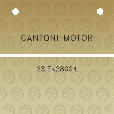 cantoni-motor-2siek280s4