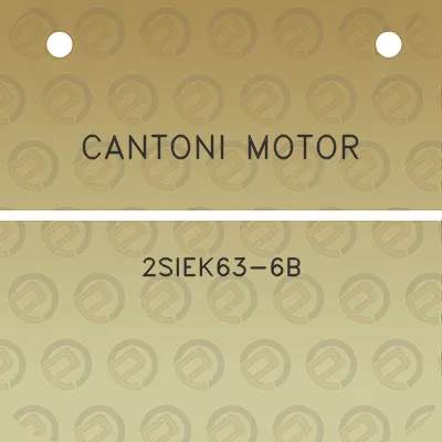 cantoni-motor-2siek63-6b