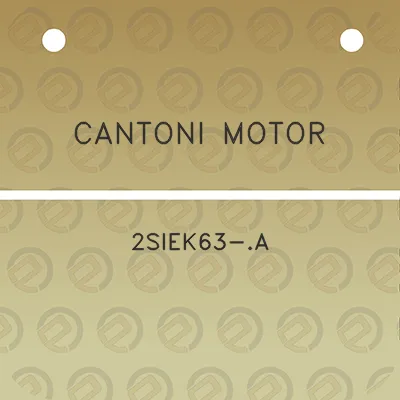 cantoni-motor-2siek63-a