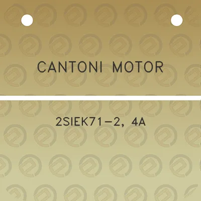 cantoni-motor-2siek71-2-4a