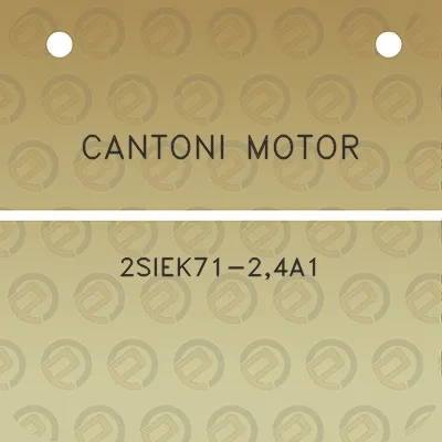 cantoni-motor-2siek71-24a1