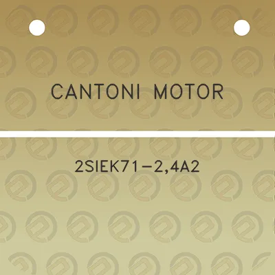 cantoni-motor-2siek71-24a2