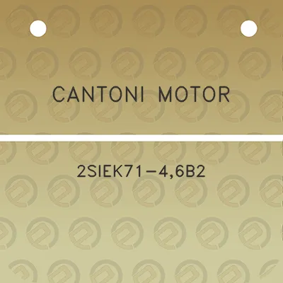 cantoni-motor-2siek71-46b2