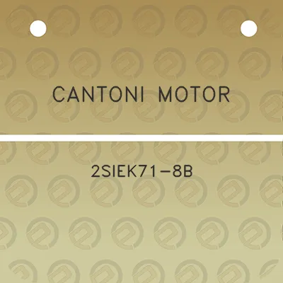 cantoni-motor-2siek71-8b