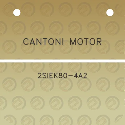 cantoni-motor-2siek80-4a2