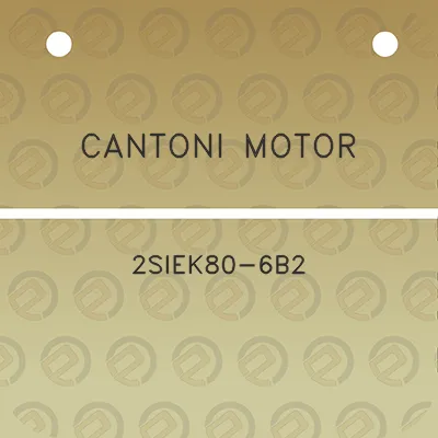 cantoni-motor-2siek80-6b2