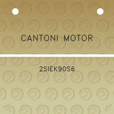 cantoni-motor-2siek90s6