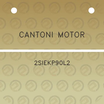 cantoni-motor-2siekp90l2