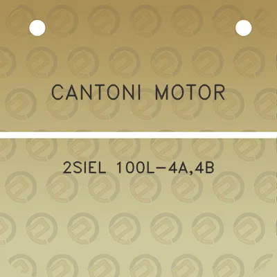 cantoni-motor-2siel-100l-4a4b