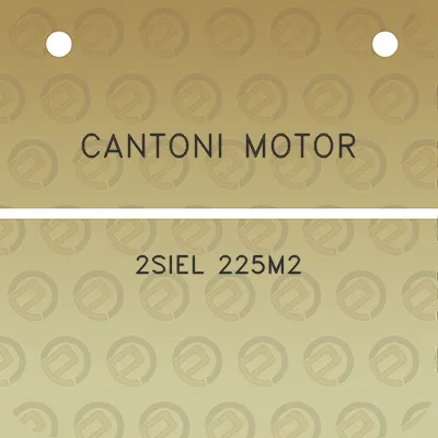 cantoni-motor-2siel-225m2