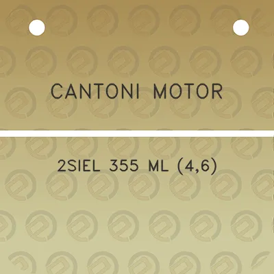 cantoni-motor-2siel-355-ml-46