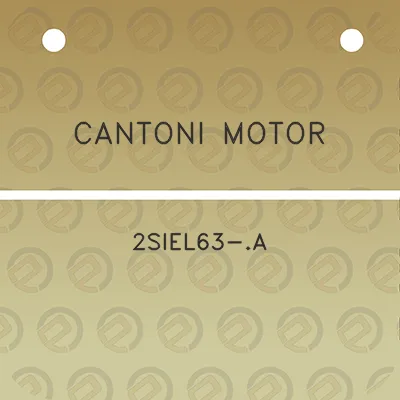 cantoni-motor-2siel63-a