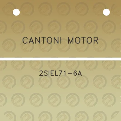 cantoni-motor-2siel71-6a