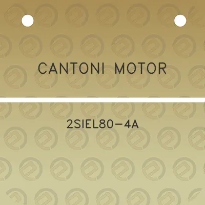 cantoni-motor-2siel80-4a