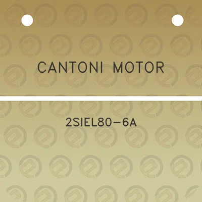 cantoni-motor-2siel80-6a