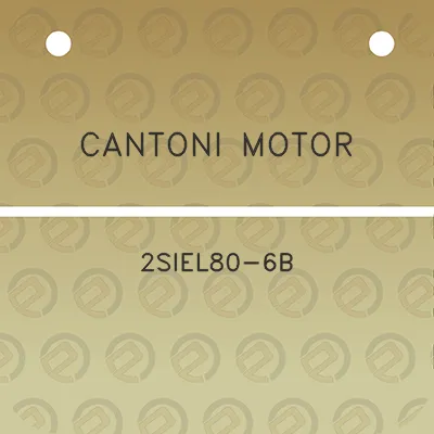 cantoni-motor-2siel80-6b