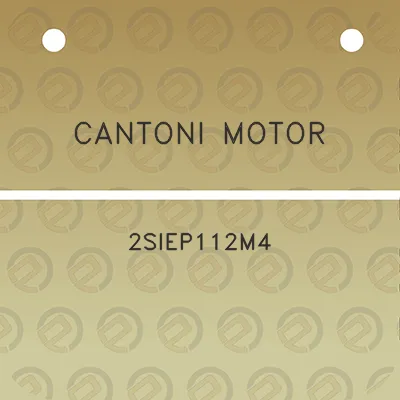 cantoni-motor-2siep112m4