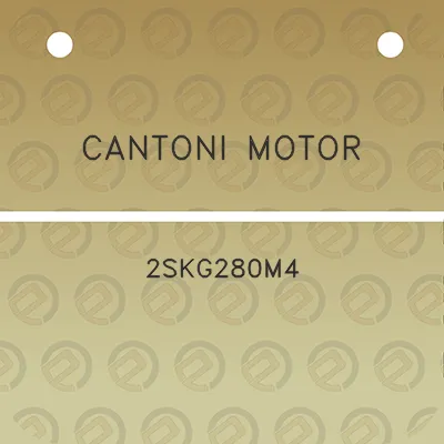 cantoni-motor-2skg280m4