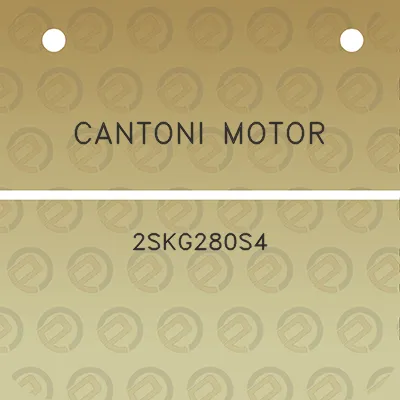 cantoni-motor-2skg280s4