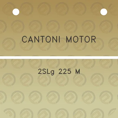 cantoni-motor-2slg-225-m