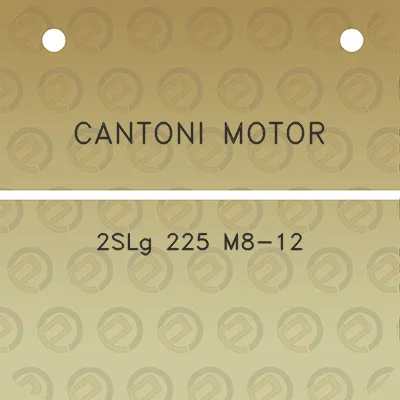 cantoni-motor-2slg-225-m8-12