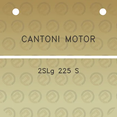 cantoni-motor-2slg-225-s