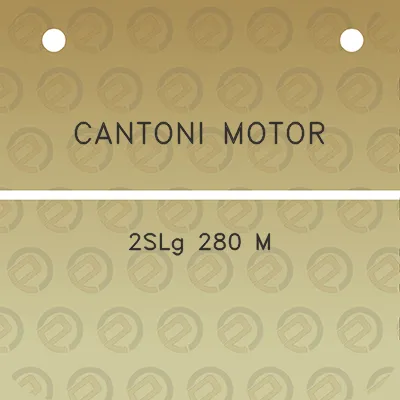 cantoni-motor-2slg-280-m