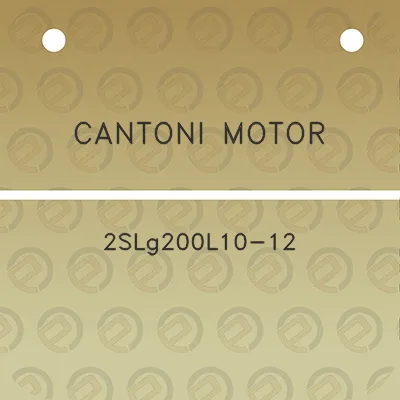 cantoni-motor-2slg200l10-12