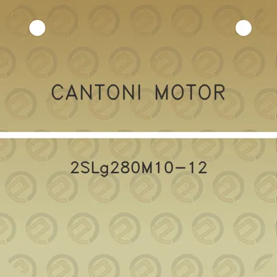 cantoni-motor-2slg280m10-12