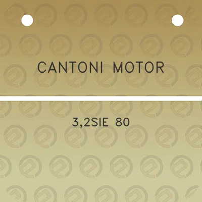 cantoni-motor-32sie-80