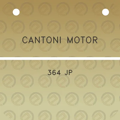 cantoni-motor-364-jp