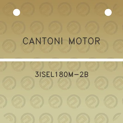 cantoni-motor-3isel180m-2b