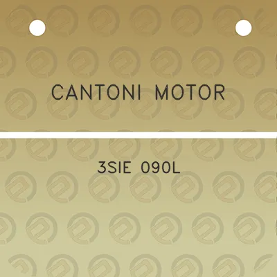 cantoni-motor-3sie-090l