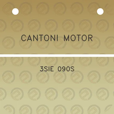 cantoni-motor-3sie-090s