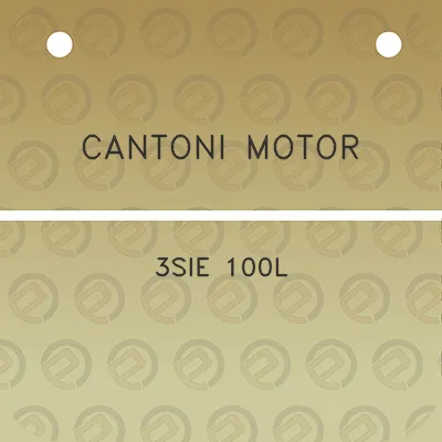 cantoni-motor-3sie-100l