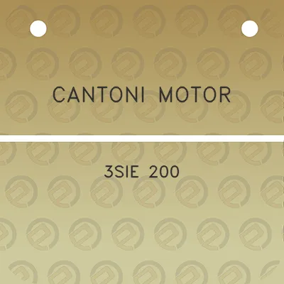 cantoni-motor-3sie-200