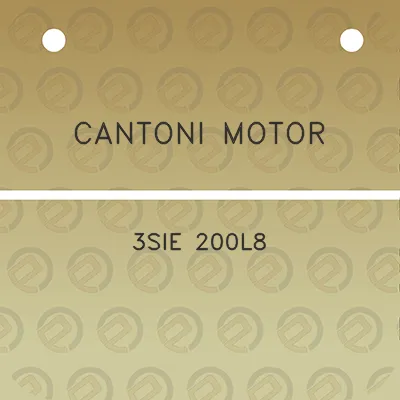 cantoni-motor-3sie-200l8