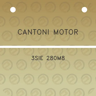 cantoni-motor-3sie-280m8