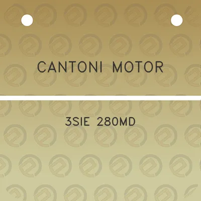 cantoni-motor-3sie-280md