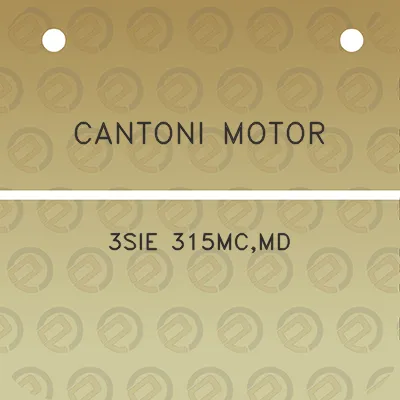 cantoni-motor-3sie-315mcmd