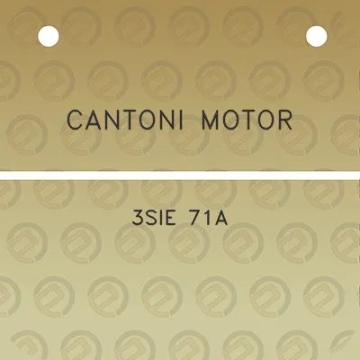 cantoni-motor-3sie-71a