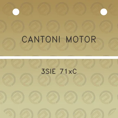 cantoni-motor-3sie-71xc