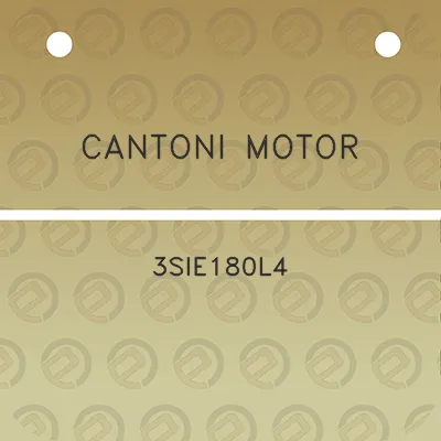 cantoni-motor-3sie180l4