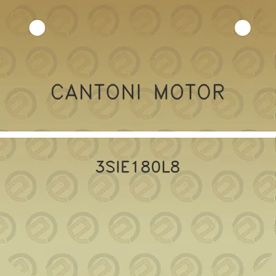 cantoni-motor-3sie180l8