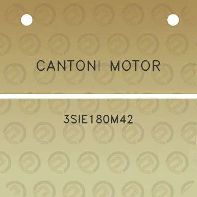 cantoni-motor-3sie180m42