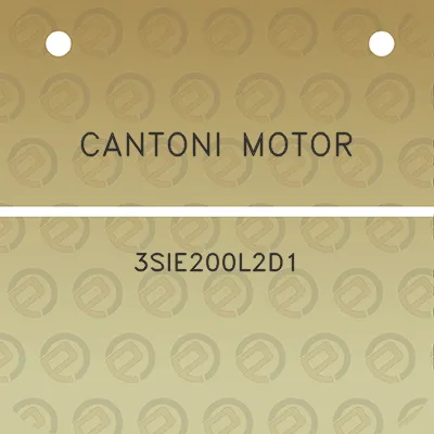 cantoni-motor-3sie200l2d1