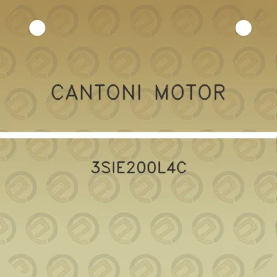 cantoni-motor-3sie200l4c