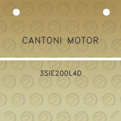 cantoni-motor-3sie200l4d