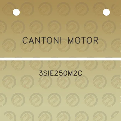 cantoni-motor-3sie250m2c