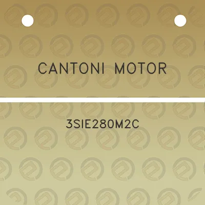 cantoni-motor-3sie280m2c